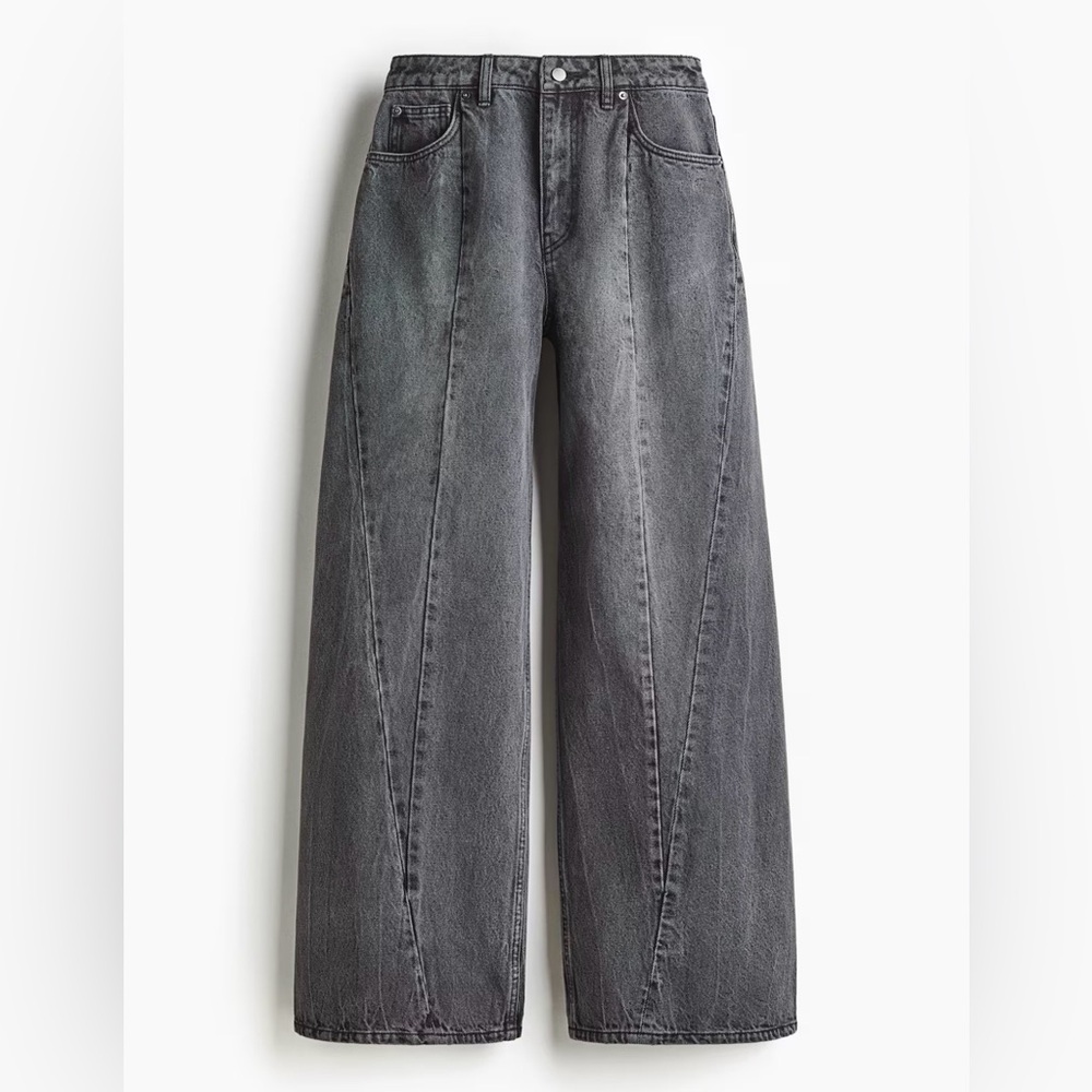 H&M SEAM-DETAILED JEANS 4